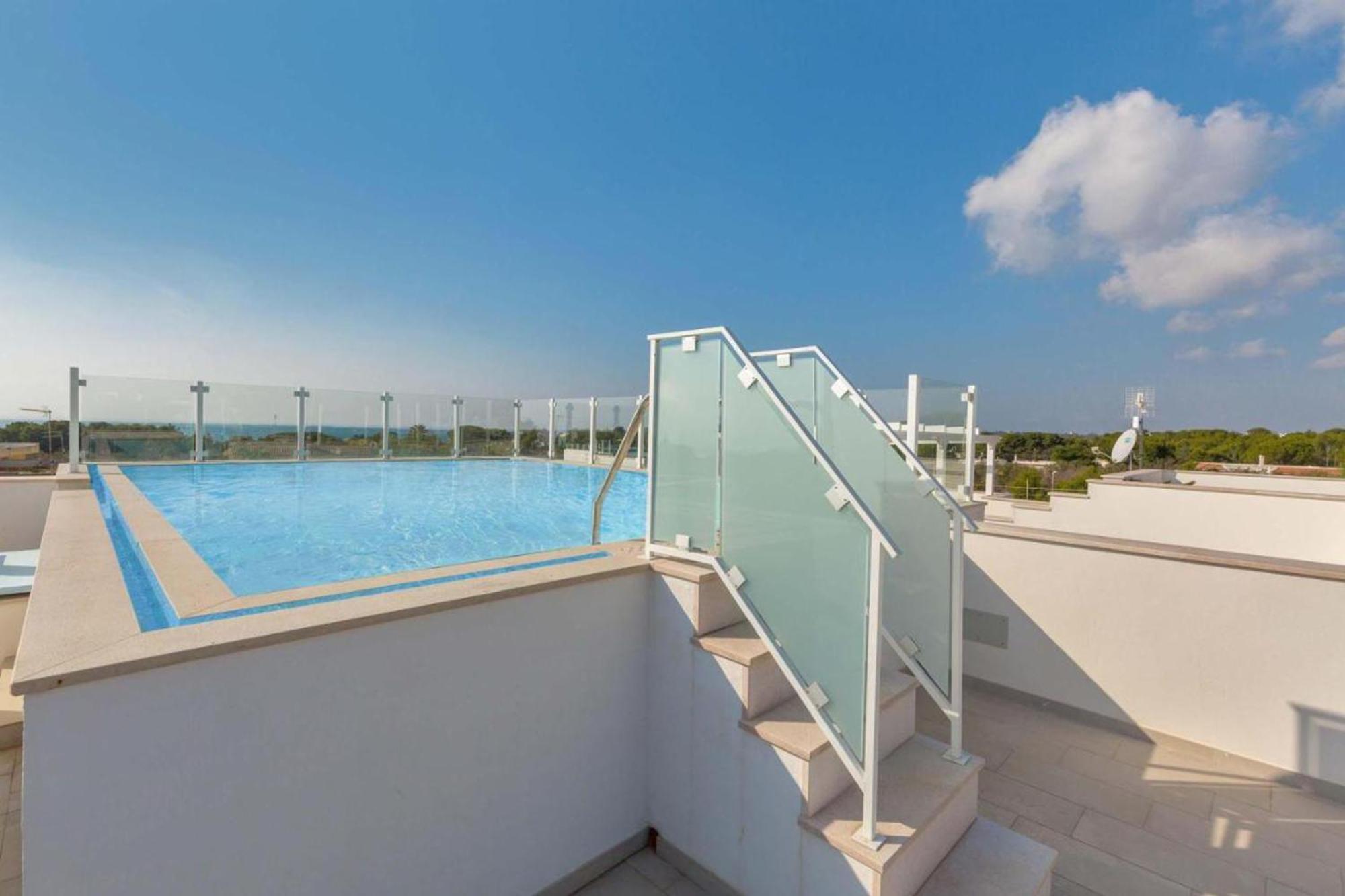 Piscina Panoramica Vista Mare - Wifi - Ac Int 9 Apartment Santa Maria al Bagno Exterior photo